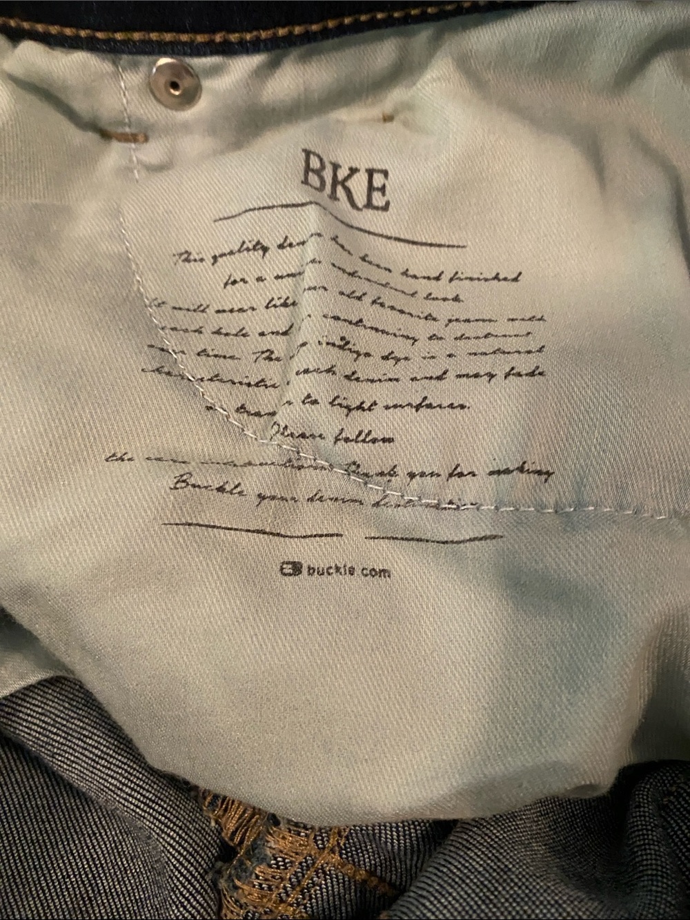 BKE Dark Indigo Flare Jeans - Picture 6 of 6